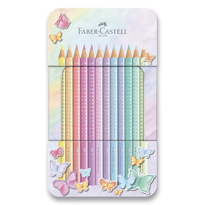 Hauptbild des Produkts Pastelky Faber-Castell 201910 Sparkle 12 barev