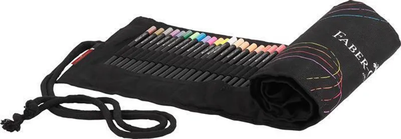 Hauptbild des Produkts Pastelky Faber-Castell Black Edition rolovací pouzdro, 72 ks