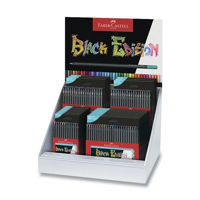 Hauptbild des Produkts Pastelky Faber-Castell Black Edition stojánek, 26 ks balení