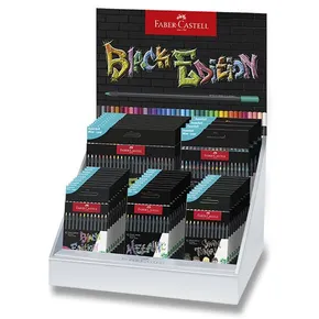 Faber-Castell Black Edition Buntstifte im Ständer, 44 Stück