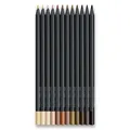 Weiteres Produktbild Pastelky Faber-Castell Black Edition tělové barvy, 12 barev