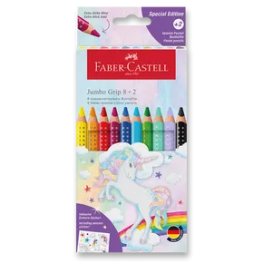 Faber-Castell Colour Grip Jumbo Einhorn Buntstifte 10 Farben