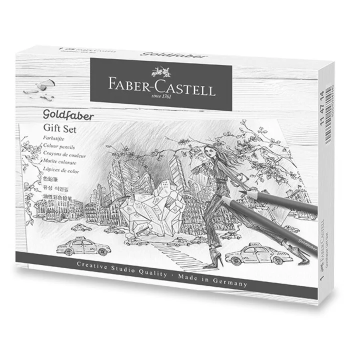 Hauptbild des Produkts Pastelky Faber-Castell Goldfaber dárková sada, 23 ks