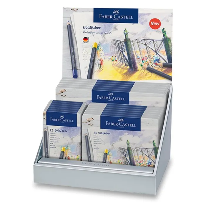 Hauptbild des Produkts Pastelky Faber-Castell Goldfaber stojánek, 19 ks