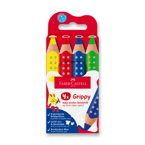 Buntstifte Faber-Castell Grippy [4 Stk.]