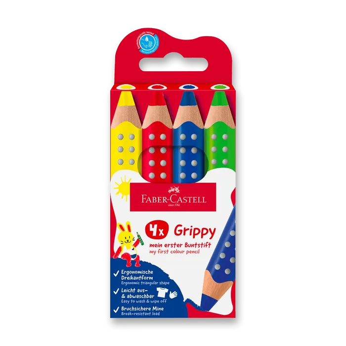 Hauptbild des Produkts Pastelky Faber-Castell Grippy [4 ks]