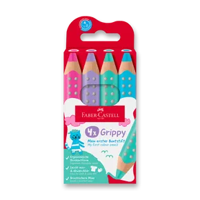 Buntstifte Faber-Castell Grippy Pastel [4 Stk.]