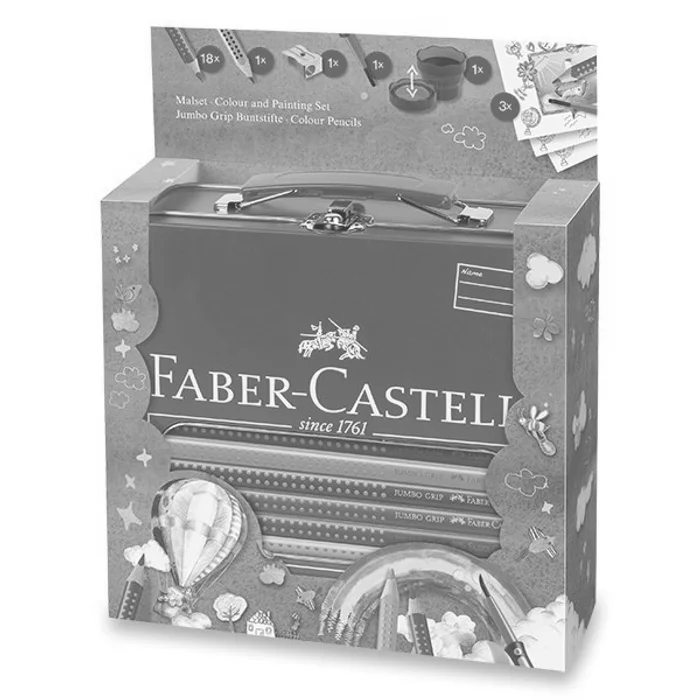 Hauptbild des Produkts Pastelky Faber-Castell Jumbo Grip Balon, 18 ks