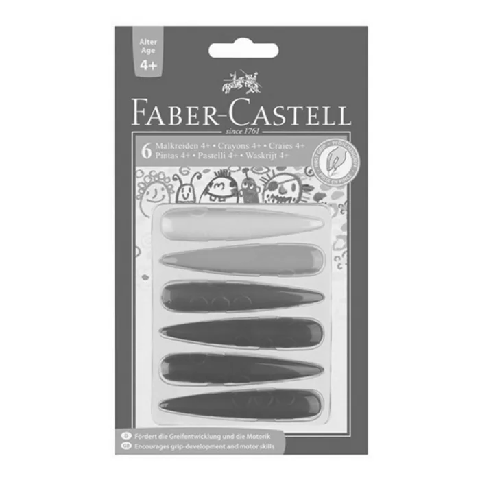 Hauptbild des Produkts Pastelky Faber-Castell plastové 6 barev