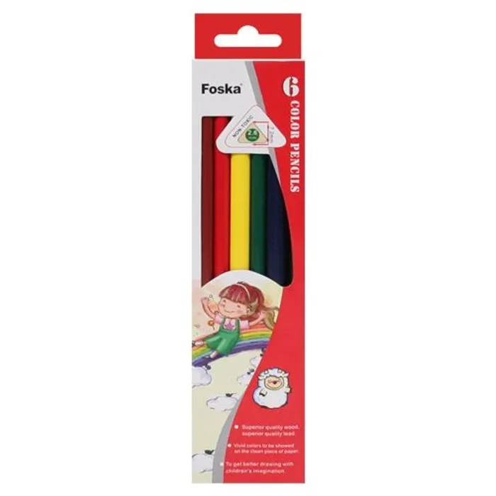 Hauptbild des Produkts pastelky Foska trojhranné 6 ks