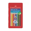 Buntstifte Grip 2001 Blechdose, 12 Farben Faber-Castell 112413