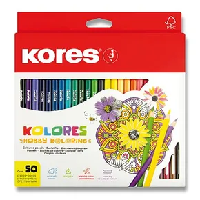 Kores Kolores Mandalas Buntstifte 50 Farben