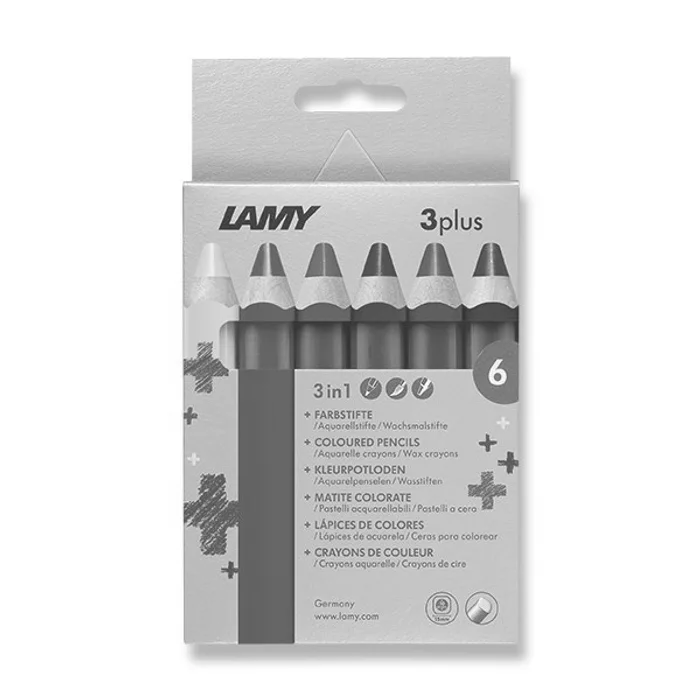 Hauptbild des Produkts Pastelky Lamy 3plus 6 barev
