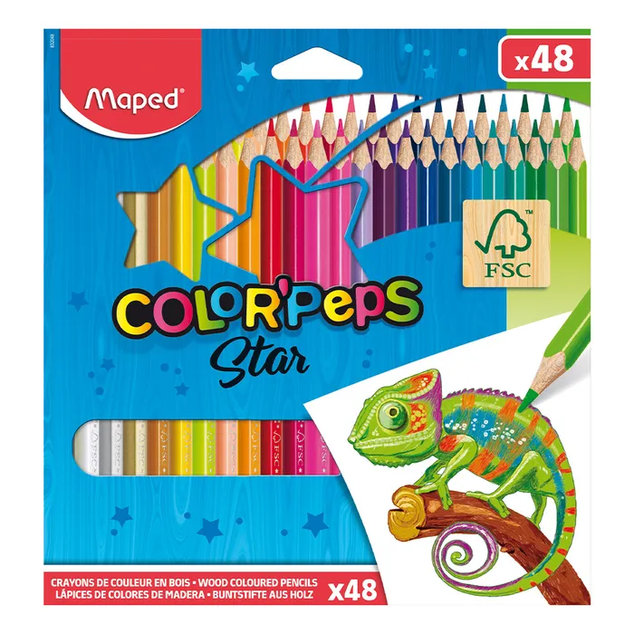 Hauptbild des Produkts Pastelky Maped Color‘ Peps, 48 barev
