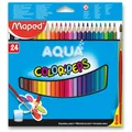 Weiteres Produktbild Maped Color´Peps Aqua Buntstifte, 24 Farben + Pinsel
