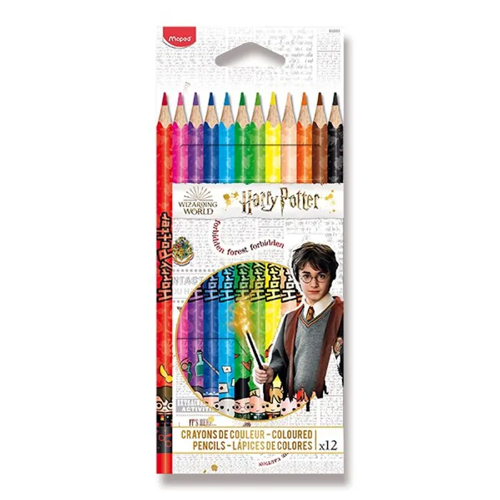 Hauptbild des Produkts Pastelky Maped Color'Peps Harry Potter 12 barev