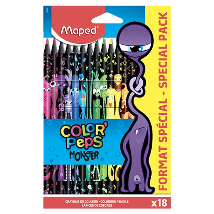 Hauptbild des Produkts Pastelky Maped Color'Peps Monster 24 barev