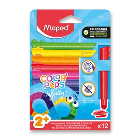 Maped Infinity Kidy Jumbo Buntstifte – 12 Stück