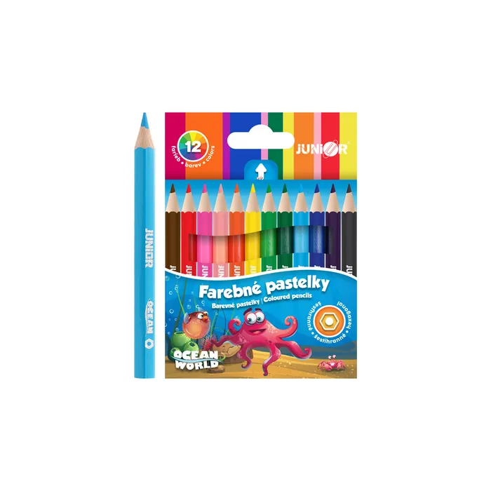 Hauptbild des Produkts Pastelky Ocean World šestihranné 12 ks, malé