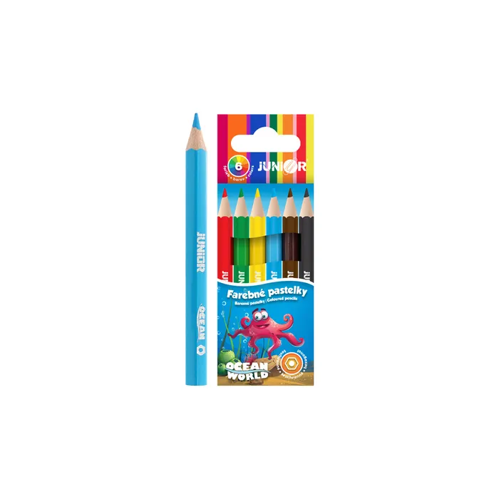 Hauptbild des Produkts Pastelky Ocean World šestihranné 6 ks, malé