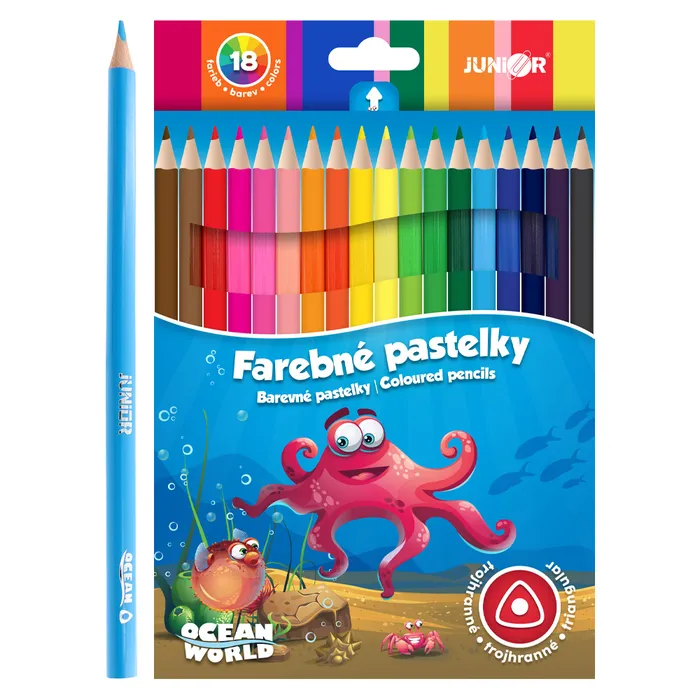 Hauptbild des Produkts Pastelky Ocean World trojhrané 18ks