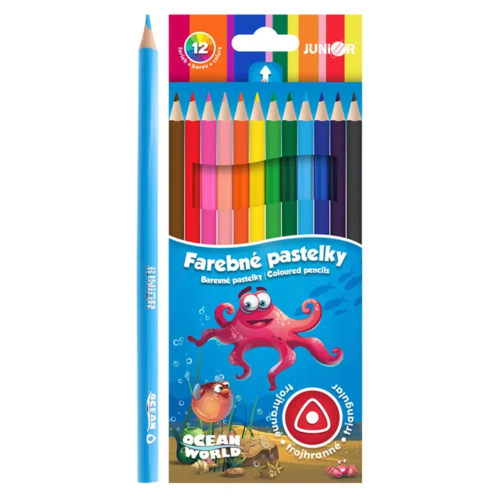 Hauptbild des Produkts Pastelky Ocean World trojhranné 12ks