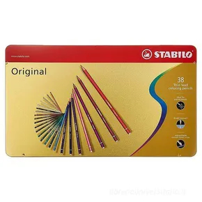 Buntstifte STABILO Original 38 Stk. im Metalletui