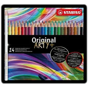 STABILO Original Buntstifte – ARTY+ – 24-teiliges Set in der Dose