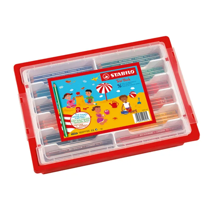 Hauptbild des Produkts Pastelky STABILO Trio Silná 96 ks (12 barev) – školní balení