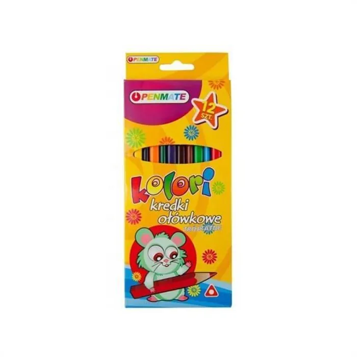 Hauptbild des Produkts Pastelky trojhranné Penmate 12 ks