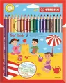 Dreieckige Buntstifte STABILO Trio strong - 18-teiliges Set