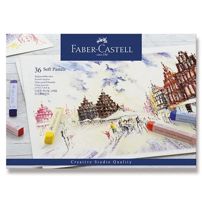 Hauptbild des Produkts Pastelové křídy Faber-Castell 36 barev