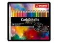 Pastellkreiden STABILO CarbOthello - ARTY+ - 24-teiliges Set in einer Dose