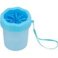 Weiteres Produktbild PFOTENREINIGER - Becher zum Reinigen der Pfoten, Silikon/Kunststoff, blau M-L