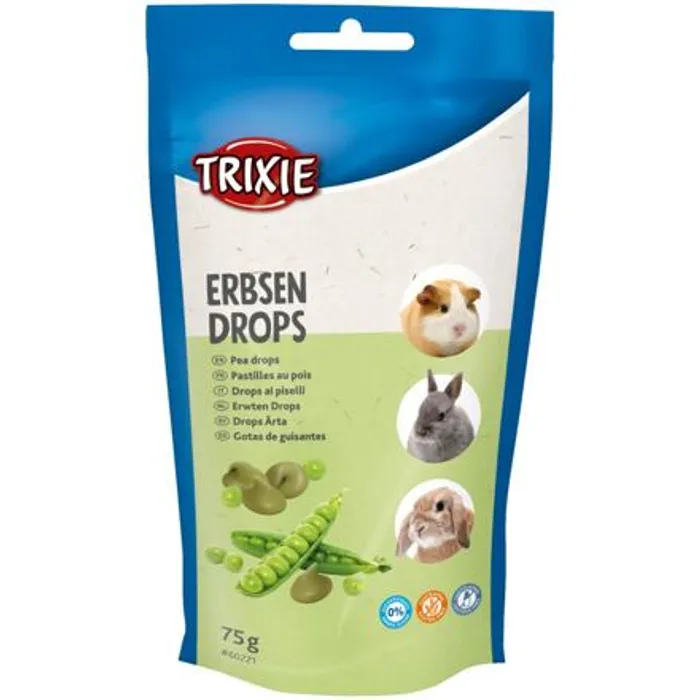 Hauptbild des Produkts PEA DROPS - hráškové dropsy, pamlsek pro hlodavce, 75 g