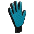 Weiteres Produktbild Pflegende Massagehandschuhe schwarz/blau 16 x 24 cm