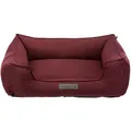 TALIS Bett weinrot 100 x 70 cm