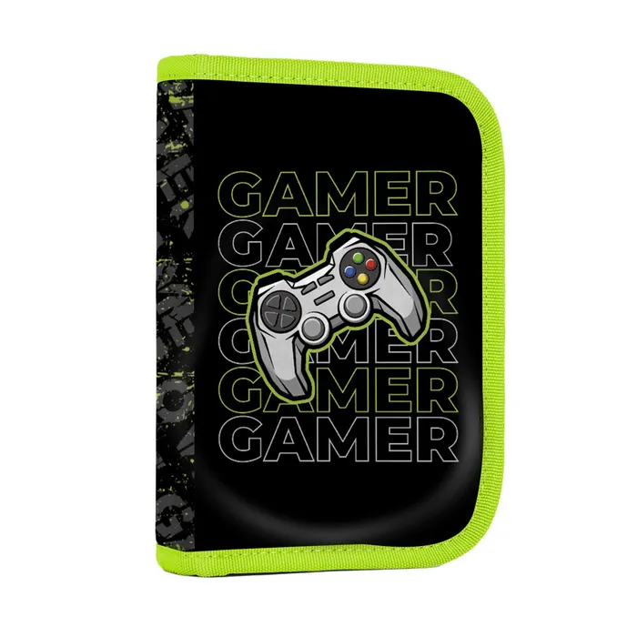Hauptbild des Produkts Penál 1 p. 2 chlopně, prázdný Gamer