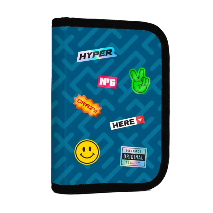 Hauptbild des Produkts Penál 1 p. 2 chlopně, prázdný OXY GO Stickers