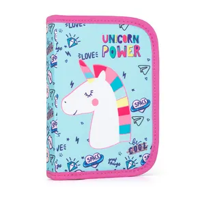 Federmäppchen 1 St. 2 Klappen, leer Einhorn ikonisch