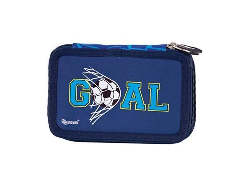 Hauptbild des Produkts Penál "Blue Goal", modrá, dvoupatrový, PULSE