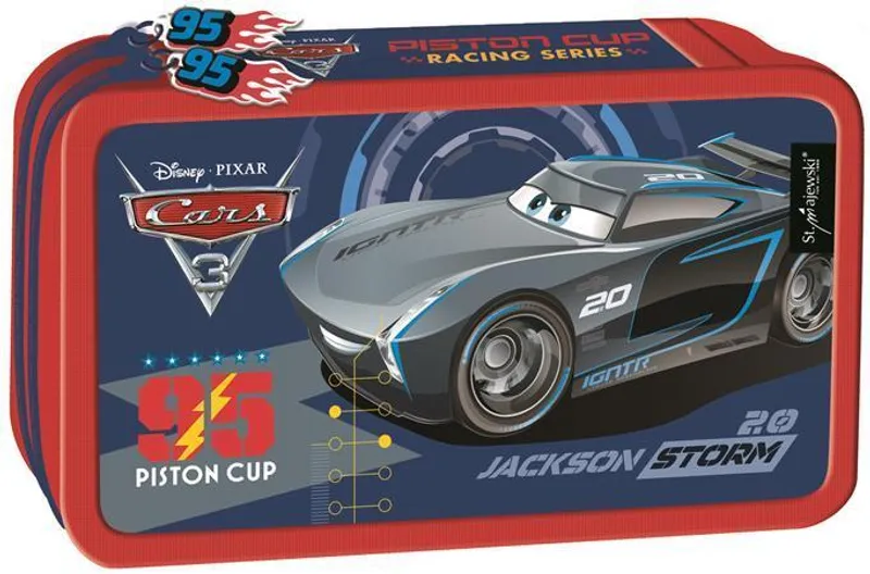 Hauptbild des Produkts Penál "Cars", dvoupatrový, vybavený, UNIPAP