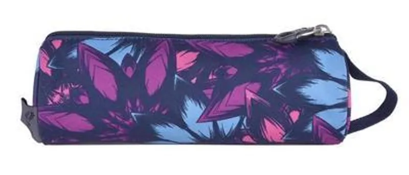 Hauptbild des Produkts Penál "Cots Blue Flower", šedá-růžová, zip, PULSE