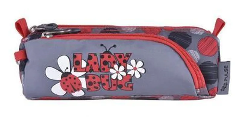 Hauptbild des Produkts Penál "Lady Bug", šedá-růžová, zip, PULSE