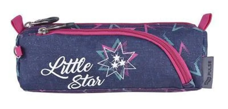 Hauptbild des Produkts Penál "Little Star", šedá-růžová, zip, PULSE