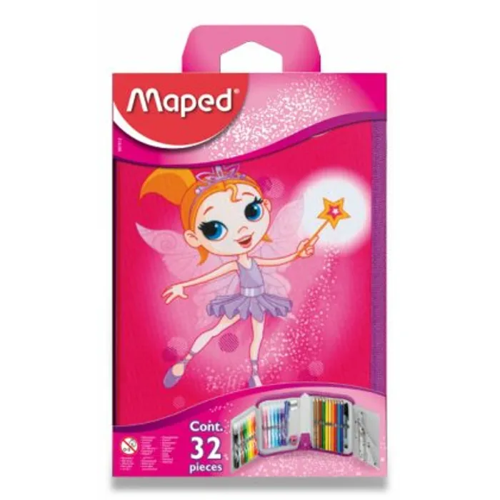 Hauptbild des Produkts Penál Maped Tatoo - 1patrový, vybavený, motiv Fairy