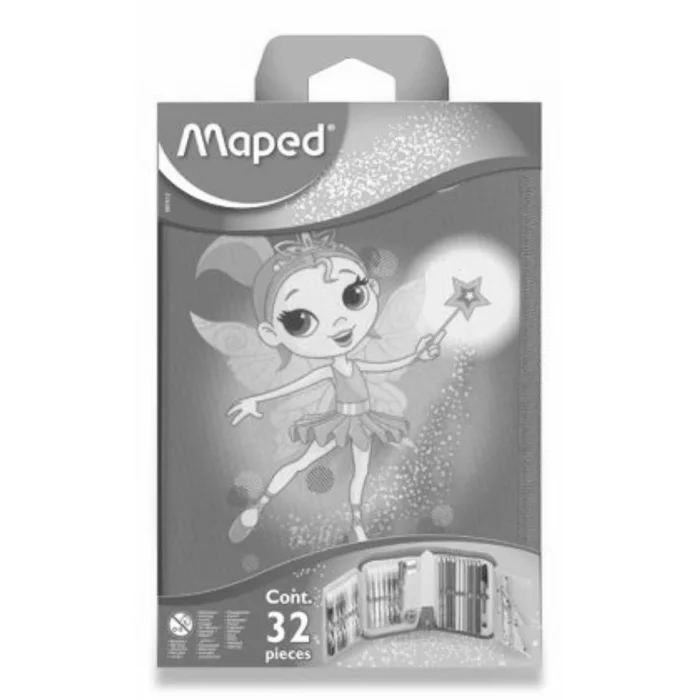 Hauptbild des Produkts Penál Maped Tatoo - 1patrový, vybavený, motiv Fairy