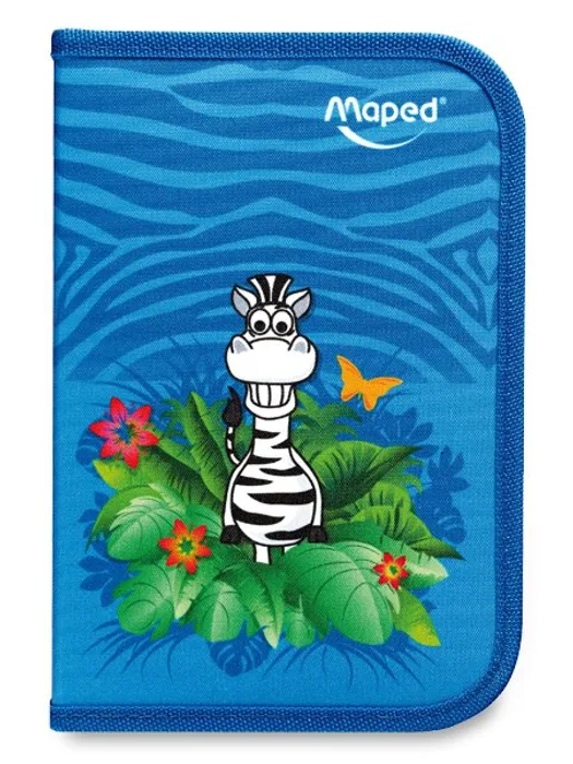 Hauptbild des Produkts Penál Maped Tatoo - 1patrový, vybavený, motiv Jungle