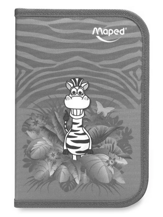 Hauptbild des Produkts Penál Maped Tatoo - 1patrový, vybavený, motiv Jungle