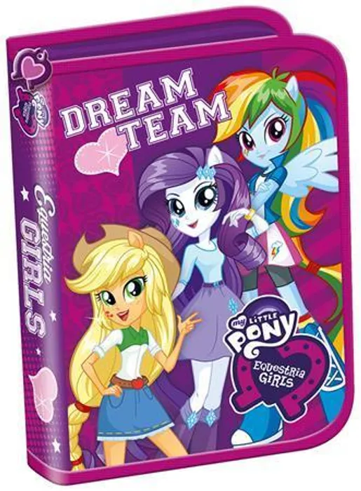 Hauptbild des Produkts Penál "My Little Pony Equestria Girls", 2 klopy, na zip, UNIPAP
